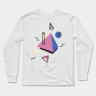 1980's Design Long Sleeve T-Shirt